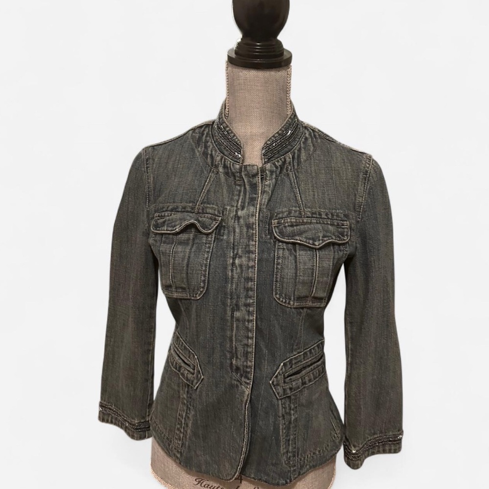 Women's Denim Jacket - Picture 2 of 6
